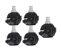 Masyrt 5 Pack, 1 KV - Isolation Piercing - Connecteur, Éclisse de câble avec Haute et Basse Tension, Pas de Pince Piercing Médiocre pour Connexion de Ligne Principale et de Branche, JJC-1