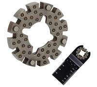 Masyrt Adaptateur de Lame de Scie Oscillante Universel, Adaptateur Multicutter, Adaptateur de Lames de Scie Oscillantes, Adaptateur Star Lock, Adaptateur de Tige Universel (1 pièces)