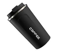 Masyrt Affichage intelligent de la température Tasse à café Portable 304 Tasse d'isolation en acier inoxydable Style simple Couleur pure Génération 2ème (510 ml)