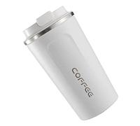 Masyrt Affichage intelligent de la température Tasse à café Portable 304 Tasse d'isolation en acier inoxydable Style simple Couleur pure Génération 2ème (380 ml)