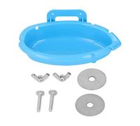 Masyrt Boîte de bain pour perroquet, baignoire multifonctionnelle, gamelle d'eau professionnelle pour perroquet, récipient à vaisselle suspendu pour cage