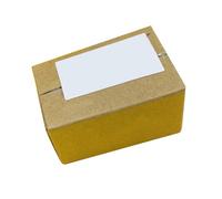 Masyrt Boîte express miniature de simulation, décoration de maison de poupée, jouet réaliste, boîte en carton avec accessoires de scènes de jeu, stockage amusant et respectueux de l'environnement