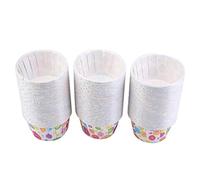 Masyrt Chemins en Papier pour Mini Cupcakes, Lot de 100, Caissettes de | Papier couché de qualité Alimentaire, Conception Antiadhésive pour un Retrait Facile, adapté à la Cuisson au Four, aux