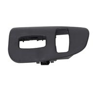 Masyrt Couvercle de Panneau de Commutateur de Fenêtre de Porte de Voiture, Garniture en Plastique de Remplacement Direct, Lunette de Commutateur de Fenêtre (Côté Passager Avant