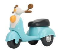 Masyrt Design réaliste - Jouet de moto mignon - En plastique écologique - Petit hamster - Ornement de bureau - Adorable jouet de moto - d'anniversaire de vacances