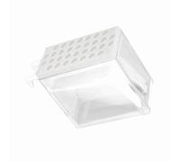 Masyrt Distributeur de Rouleaux de Coton Dentaire, Support de Type Presse avec 4 Couleurs au Choix pour Un Usage Professionnel et Domestique, Hygiénique et Durable à Utiliser (Blanche)