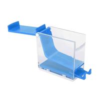 Masyrt Distributeur de Rouleaux de Coton Dentaire, Support de Type Presse avec 4 Couleurs au Choix pour Un Usage Professionnel et Domestique, Hygiénique et Durable à Utiliser (Bleue)