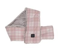 Masyrt Écharpe chauffante électrique, lavable, légère et confortable, douce et agréable pour la peau, pour le ski en plein air (rose)