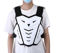 Masyrt Gilet de Moto avec Protection Dorsale Antichoc | Coque PE, Doublure en Mousse Respirante, Sangle élastique Réglable, pour L'équitation Tout-terrain, le Ski et les Sports de