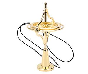 Masyrt Gyroscope anti-décompression relaxant en alliage d'aluminium, jouet éducatif résistant à l'usure pour développer l'intelligence et la coordination