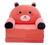 Masyrt Housse de canapé souple 2 en 1 pliable pour enfants, housse de chaise pour canapé convertible en chaise longue, multicolore, 50 x 40 x 40 cm, Gris