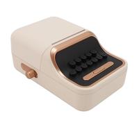 Masyrt Imprimante d'étiquettes Bluetooth portable, style vintage, prend en charge les étiquettes de 30 à 52 mm, impression thermique avec Bluetooth 5.0, équipée d'une batterie de 1000 mAh