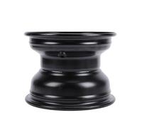 Masyrt Jante de Roue de VTT 18X9,50-8, Acier à Revêtement Noir, 4 Trous 8 Pouces, Go Kart pour Quad Dirt Bike, Résiste à la Rouille, Convient à Go Kart ATV Quad Dirt Bike