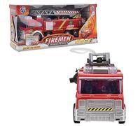 Masyrt Jouet de camion de pompier pour voiture, véhicule, simulation, pulvérisateur manuel, modèle de camion de pompier électrique, jouet musical, cadeau pour les tout-petits et à partir de 3 ans