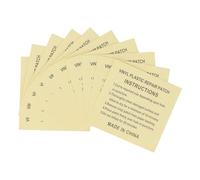 Masyrt Kit de Réparation de Patch de Piscine, 100pcs Auto-adhésifs Réparation Patchs Résistants à l'eau PVC Transparents, Matelas Gonflable Répare des Patchs pour Le Matelas Aérien