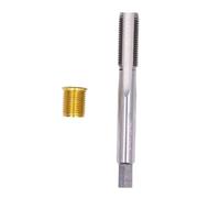 Masyrt Kit économiseur de bougie d'allumage Kit de réparation fileté de bougie d'allumage M12 x 1,25 M14 x 1,25 outils en acier inoxydable avec filetage pour moteurs