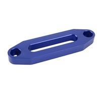 Masyrt Lite Winch Fairlead en alliage d'aluminium 124 mm pour treuil de 3 000 à 4 000 livres, fairlead d'hiver de 124 mm, véhicule tout-terrain avec ATV, bateau marin (bleu)