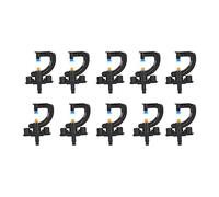 Masyrt Lot de 10 micro-buses rotatives de type G pour arroseur d'irrigation pour serres