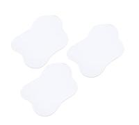 Masyrt Lot de 3 Plateaux Miroirs en Acrylique argenté, 17 X 22 Cm, Ornement Miroir Irrégulier Unique pour Accessoire de Photographie, Ornement Décoratif, Plateau Réfléchissant à Faire