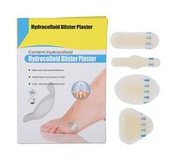 Masyrt Lot de 4 bandages sous blister multifonctionnels, invisibles, forte viscosité, coussinets blisters imperméables pour usage quotidien, parfaits pour protéger les talons et ampoules