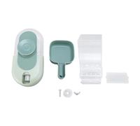 Masyrt Mangeoire automatique pour oiseaux et distributeur d'eau pour oiseaux moyens et grands, design transparent, pas de désordre, idéal avec réapprovisionnement en temps opportun, très petits