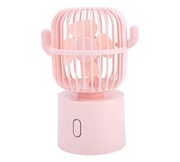 Masyrt Mini ventilateur de bureau USB à 3 vitesses, alimentation en air grand angle pour le refroidissement, silencieux, léger et compact, pratique pour une utilisation à la maison, au bureau, au