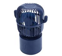 Masyrt Mini ventilateur de bureau USB à 3 vitesses, alimentation en air grand angle pour le refroidissement, silencieux, léger et compact, pratique pour une utilisation à la maison, au bureau, au