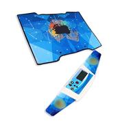 Masyrt Minuteur cube de vitesse, minuteur de contrôle tactile, minuterie de vitesse professionnelle pour compétition éducative, minuterie précise (minuterie + tapis de jeu)