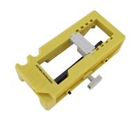 Masyrt Modèle de mortiser à charnière avec foret à centrage automatique pour charnières de porte, coupes et installation rapides, jauge de profondeur pour des coupes précises, gabarit en plastique