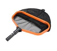 Masyrt Net écumoire de Piscine, écumeur de Piscine Nette de Feuilles de Râteau Outil de Nettoyage de Râteau avec Sac à Mailles Fines Sac à Châssis en Aluminium de Nettoyage Rapide