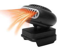Masyrt Petit chauffage d'appoint portable 170 W - 18 V alimenté par batterie, 2 vitesses, ventilateur de chauffage électrique pour chantier, chantier, convient pour BL1815 BL1820 BL1530 BL1840 BL1850