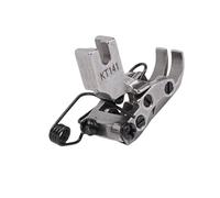 Masyrt Pied de machine à coudre avec réservoir à charnière, pour couture professionnelle, avec interaction avant et arrière, en acier haute résistance, convient pour les matériaux épais