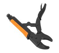 Masyrt Pince étau réglable avec mâchoire incurvée, clé en acier au carbone pour le travail du bois et dispositif de serrage (#2)