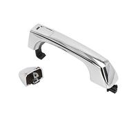 Masyrt Poignée de Porte Extérieure Chromée, Matériau ABS, Résistant à L'usure, Résistant aux Rayures, Moulée Selon la Voiture D'origine, Poignée de Porte Chromée, pour H3 2006-2010