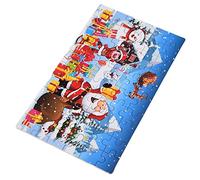 Masyrt Puzzle de Noël pour - Puzzle amusant et simple sur le thème du type de neige - Cadeau de Noël pour