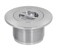 Masyrt Sortie principale de piscine, raccord d'aspiration en acier inoxydable, entrée d'eau, sortie, accessoires de piscine