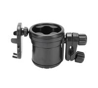 Masyrt Support de Tasse de Poussette Universelle, Plastes de Rotation à 360 Degrés en Plastique Porte-troncs avec Support de Téléphone Facile à Nettoyer pour Walker Pushchair Buggy (Noir)
