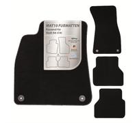 Mat 10 - Lot de 4 Tapis de Voiture en Velours pour Audi A6 (C8) - Qualité Fabricant d'origine Durable fabriqué en Allemagne - A6 C8 (à partir de 2018, Type F2)