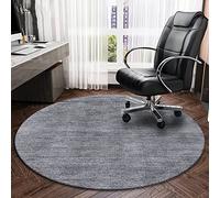 Mat à chaise de jeu polyvalent premium - Design antidérapant pour les planchers de bois dur et de carreaux, idéal pour les tapis à tas bas, un tapis de zone de 79 pouces pour l'entrée, la chambre