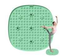 Mat À Époudeur Du Pied - Tampon De Massage Des Pieds | Mat De Réflexologie Ergonomique | Tampon De Points De Pression Du Pied | Texture De Pétale Rond Rond Extra Large Pad De Pieds Non Glissants Pour