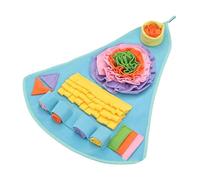 Mat à Lisse de Chiot, Tapis de creusement pour Chiens,Spaceship Design Educational Food Cachement Play Toys - Treat pour Chiens Tapis Lent à Petite Race Small Breed reniflement