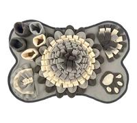 Mat à lisse pour chien 25x17 pouces grand maître de sniffle de chien lavable avec bb squeaker sans glissement reniflement tapis d'alimentation jeu cerveau drôle pour les petits chiens moyens moyen