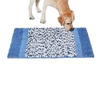 Mat à littoral pour animaux de compagnie, - 35.43x23.62 pouces, mangeoire interactif pour chiots pour chiens, conception engageante avec des poches de cachette de friandises, jouet d'entraînement pour