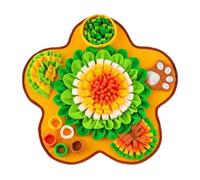 Mat À Littoral Pour Chiens, Soulagement De L'ennui, 60x60x3 Cm, Jouets De Puzzle D'enrichissement Interactif, Stimulation Mentale Treat Des Tapis De Mangeoires Lents, Compatibles, Pour Les Chiots