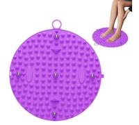 Mat À Point De Pression Du Pied - Tampon De Massage Doux Pour La Relaxation, Coussin De Plancher Ergonomique | Fiche D'acupression Pour Le Soulagement Des Pieds, Plate-forme De Grille De Mousse Élasti