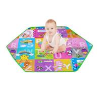 Mat À Rampe Hexagonal - Tapis De Sol Pour Bébé Doux, De Jeu Éducative, Produit Pour Étanche Étanche Avec Une Fonction Anti-skid | Mat De Sol Pour Garçons Filles Tout-petits