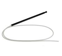 Mat antenne telescopique AM-FM de rechange pour antenne automatique - noir