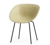 Mat Armchair Steel Chaise à accoudoirs Normann Copenhagen - 5715396070715