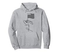 Mât Bretagne France Signature Drapeau Breizh Breton Sweat à Capuche