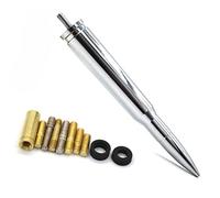 Mât d'antenne chromé 50 Cal pour voiture Track Antenna Delete Replacement - Ford F150 F250 F350 RAM 1500 2500 GMC Denali Chevy Pick-up